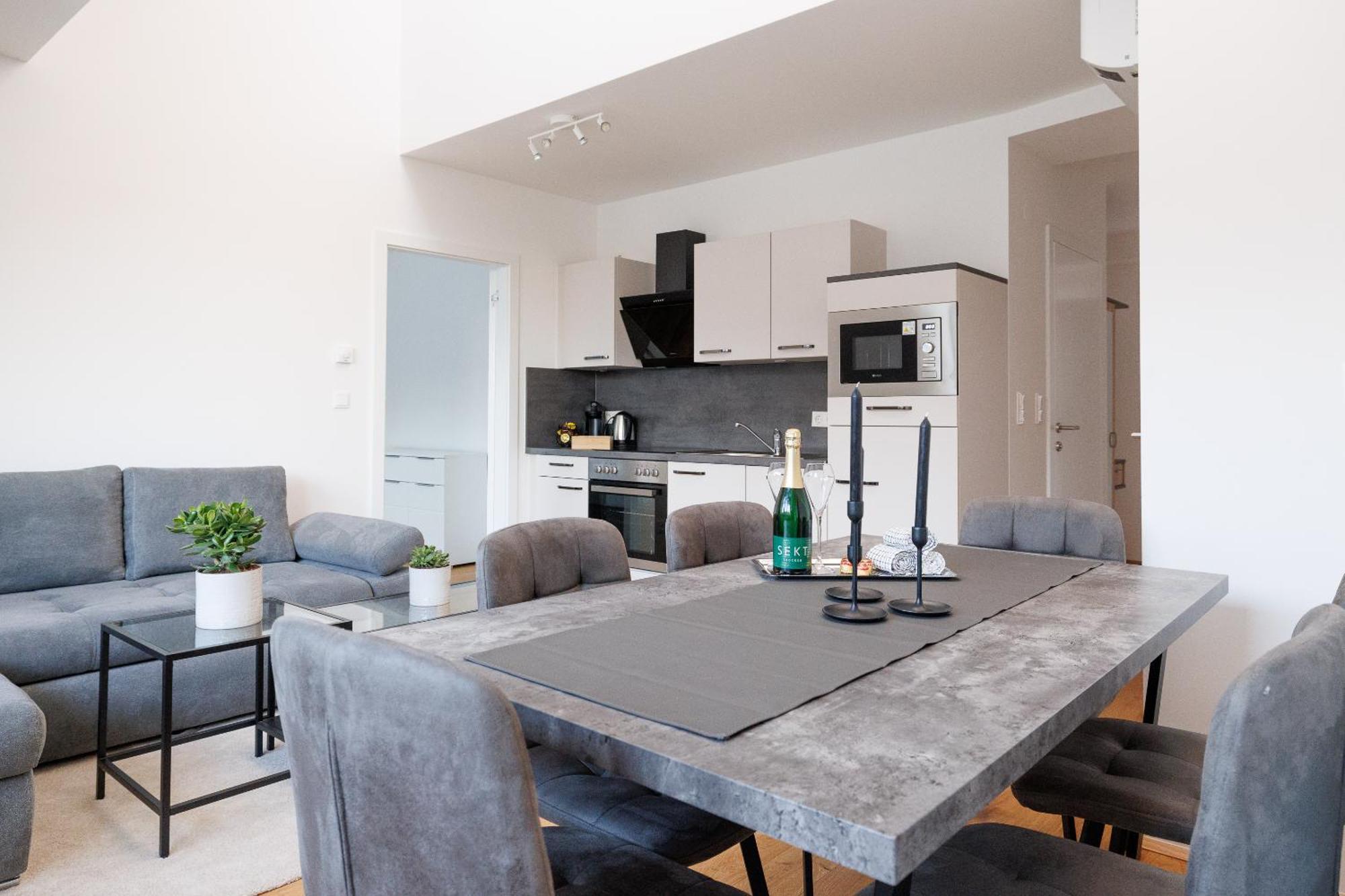 Symphony Apartments 41 - Modern Loft With Terrace And Grill In Central Location Vienna Esterno foto