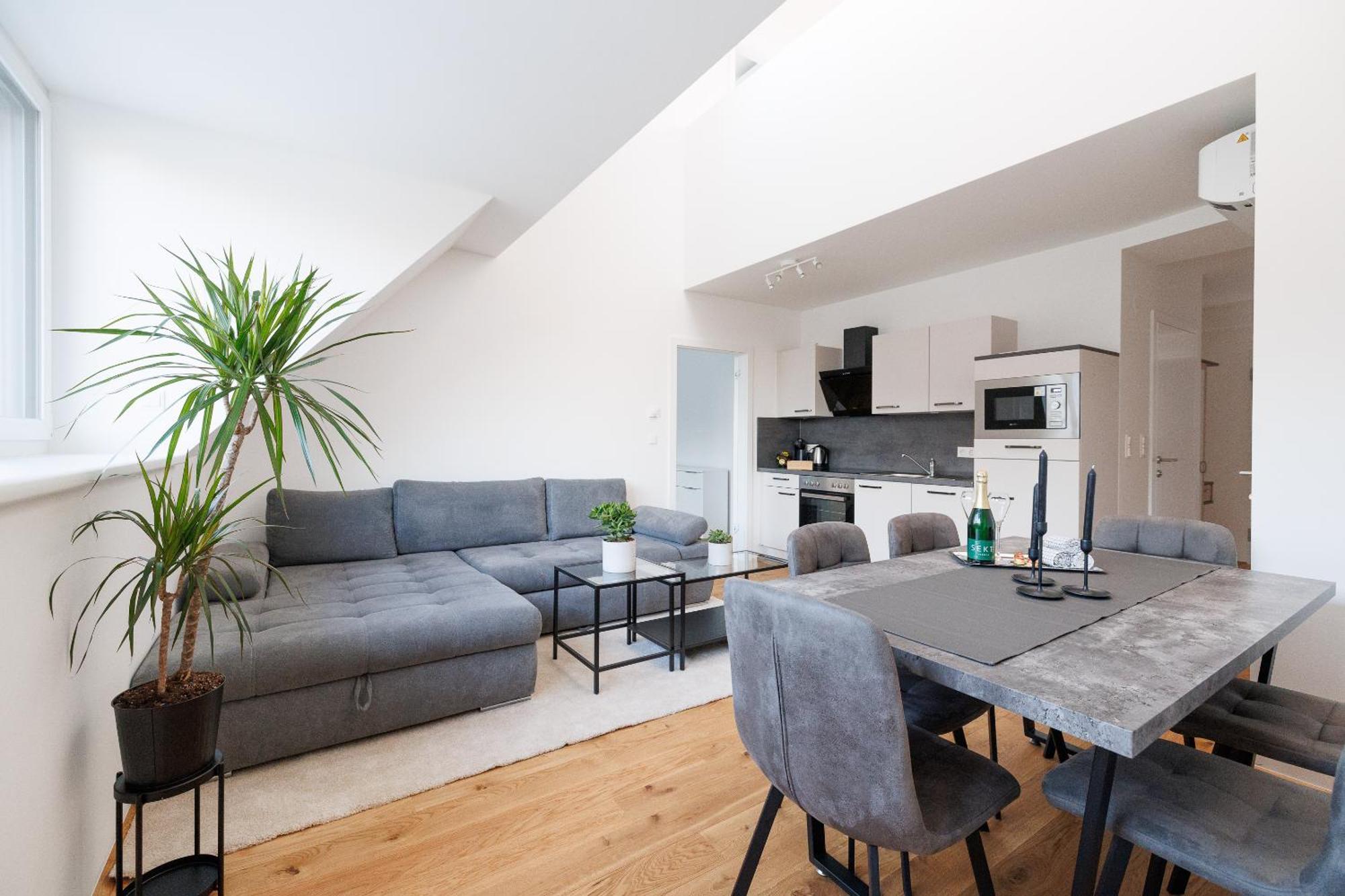 Symphony Apartments 41 - Modern Loft With Terrace And Grill In Central Location Vienna Esterno foto
